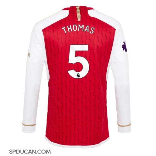 Muški Nogometni Dres Arsenal Thomas Partey #5 Domaci 2023-24 Dugi Rukav